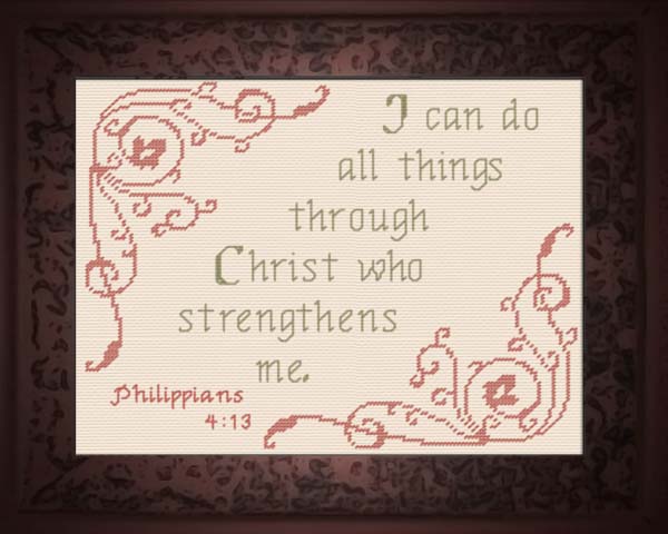 Christ Strengthens Me - Philippians 4:13